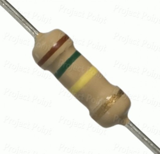 150K Ohm 2W Carbon Film Resistor 5% - High Quality (Min Order Quantity 1pc for this Product)