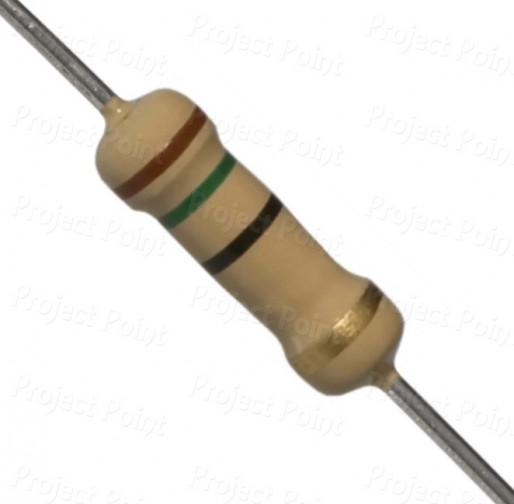 15 Ohm 2W Carbon Film Resistor 5% - High Quality (Min Order Quantity 1pc for this Product)