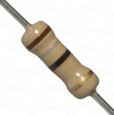 18 Ohm 2W Carbon Film Resistor 5% - High Quality (Min Order Quantity 1pc for this Product)