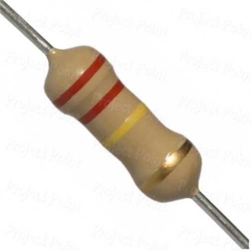 220K Ohm 2W Carbon Film Resistor 5% - High Quality (Min Order Quantity 1pc for this Product)