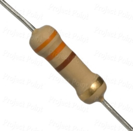 330 Ohm 2W Carbon Film Resistor 5% - High Quality (Min Order Quantity 1pc for this Product)