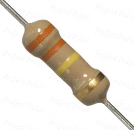 330K Ohm 2W Carbon Film Resistor 5% - High Quality (Min Order Quantity 1pc for this Product)