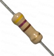 470 Ohm 2W Carbon Film Resistor 5% - High Quality
