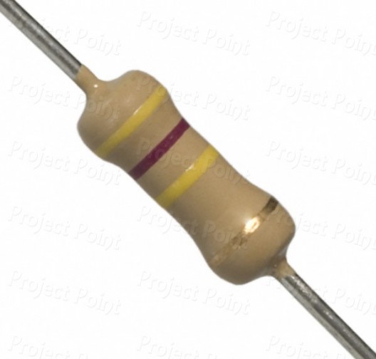 470K Ohm 2W Carbon Film Resistor 5% - High Quality (Min Order Quantity 1pc for this Product)