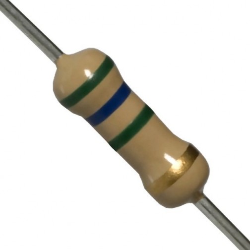 5.6M Ohm 2W Carbon Film Resistor 5% - High Quality (Min Order Quantity 1pc for this Product)