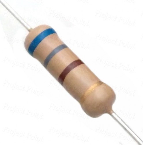 680 Ohm 2W Carbon Film Resistor 5% - High Quality (Min Order Quantity 1pc for this Product)
