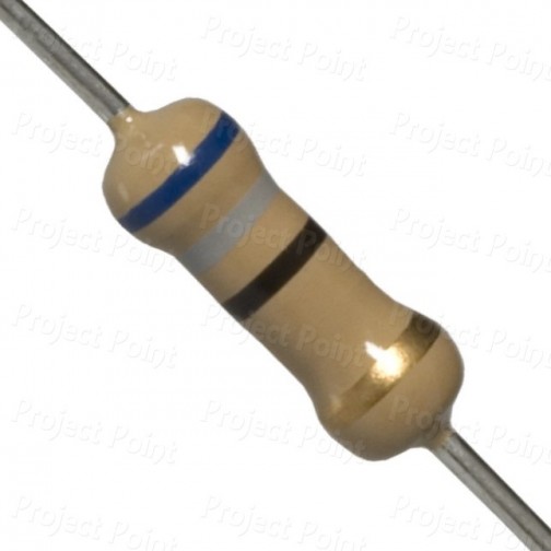 68 Ohm 2W Carbon Film Resistor 5% - High Quality (Min Order Quantity 1pc for this Product)