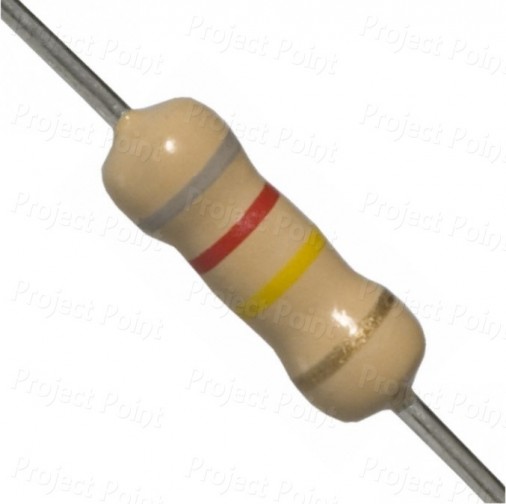 820K Ohm 2W Carbon Film Resistor 5% - High Quality (Min Order Quantity 1pc for this Product)