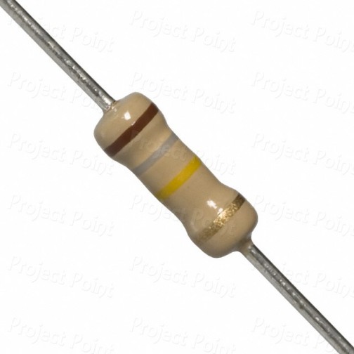 180K Ohm 1W Carbon Film Resistor 5% - High Quality (Min Order Quantity 1pc for this Product)