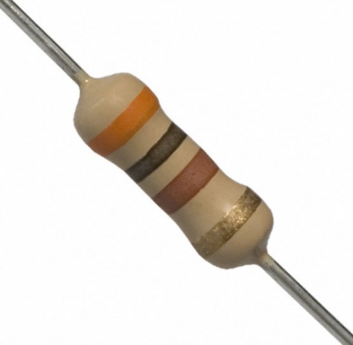 300 Ohm 0.5W Carbon Film Resistor 5% - High Quality (Min Order Quantity 1pc for this Product)