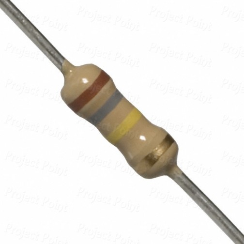 180K Ohm 0.25W Carbon Film Resistor 5% - High Quality (Min Order Quantity 1pc for this Product)