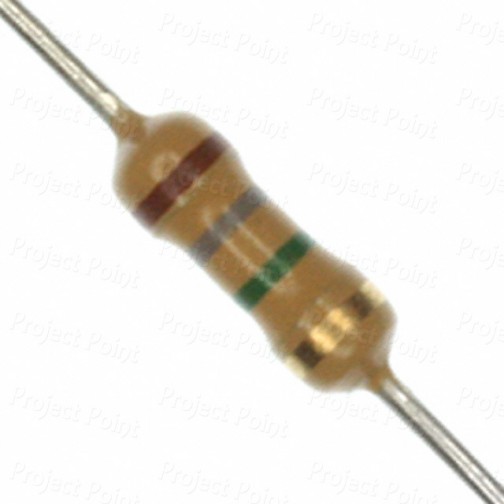 1.8M Ohm 0.25W Carbon Film Resistor 5% - Philips-Vishay (Min Order Quantity 1pc for this Product)
