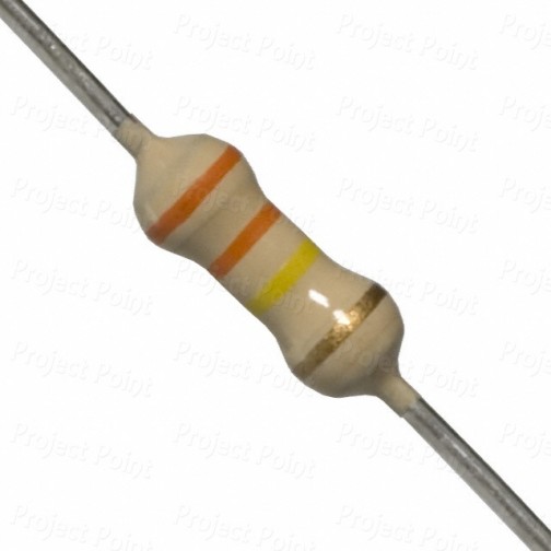 330K Ohm 0.25W Carbon Film Resistor 5% - Philips-Vishay (Min Order Quantity 1pc for this Product)