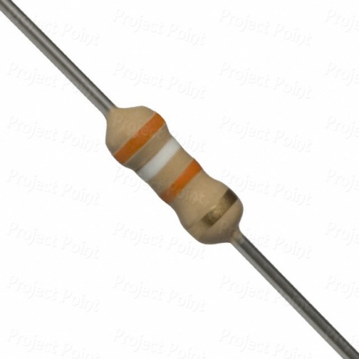 39K Ohm 0.25W Carbon Film Resistor 5% - Philips-Vishay (Min Order Quantity 1pc for this Product)