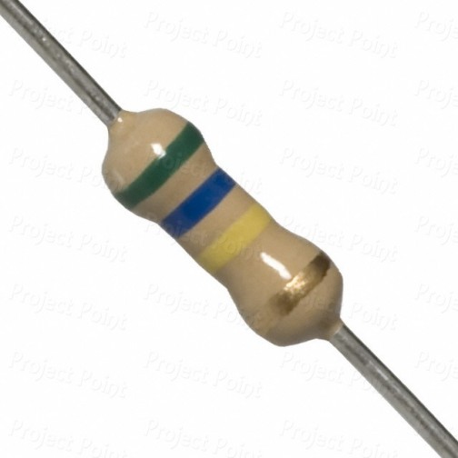 560K Ohm 0.25W Carbon Film Resistor 5% - Philips-Vishay (Min Order Quantity 1pc for this Product)