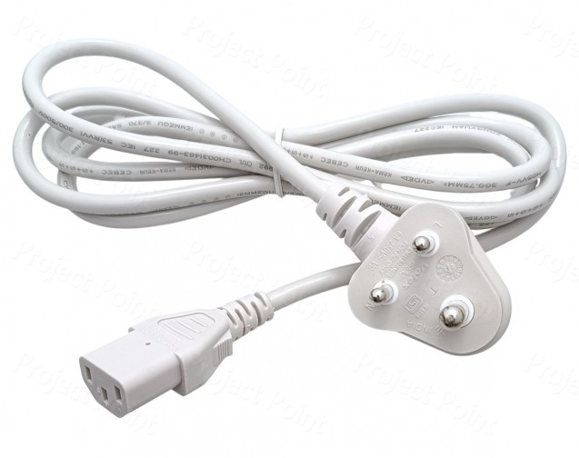 3-Pin High Quality 6A Power Cord for Desktop PC - Volex (Min Order Quantity 1pc for this Product)