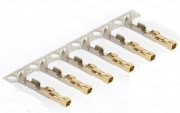 Gold Plated Female Crimp Pin for 0.1" Housings