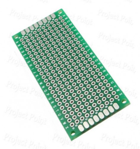 High Quality FR-4 Double Side Dot Matrix PCB - 3x7cm (Min Order Quantity 1pc for this Product)