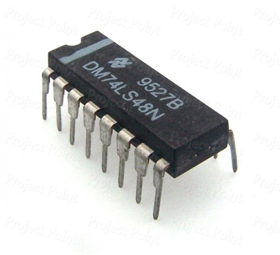 74LS48 - BCD to 7-Segment Decoder-Driver (Min Order Quantity 1pc for this Product)