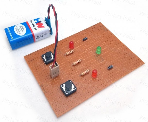 OR Gate Using Diodes on Dot Matrix PCB (Min Order Quantity 1pc for this Product)