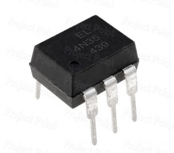 4N35 - EL4N35 Phototransistor Optocoupler (Min Order Quantity 1pc for this Product)