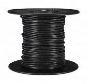 40-36 SWG High Quality Flexible Wire - Black 1Mtr