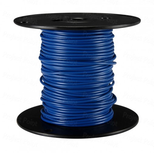 23-36 High Quality Flexible Wire - Blue 1Mtr (Min Order Quantity 1mtr for this Product)