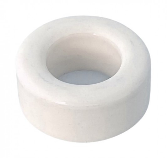 25mm Ferrite Ring Toroid Core - White (Min Order Quantity 1pc for this Product)