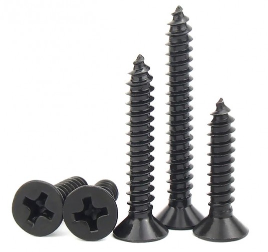 6No 50mm Black Dry Wall - Gypsum Board Self Tapping Screw (Min Order Quantity 1pc for this Product)