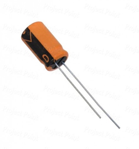 2.2uF 350V High Quality Electrolytic Capacitor - Keltron (Min Order Quantity 1pc for this Product)