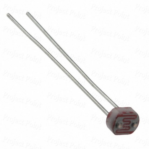 5mm LDR - Light Dependent Resistor (Min Order Quantity 1pc for this Product)