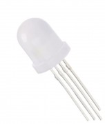 8mm 4-Pin Diffused Common Anode RGB LED - High Quality