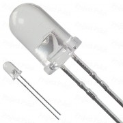 5mm High Quality Clear Lens White LED