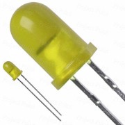5mm Diffused Yellow LED