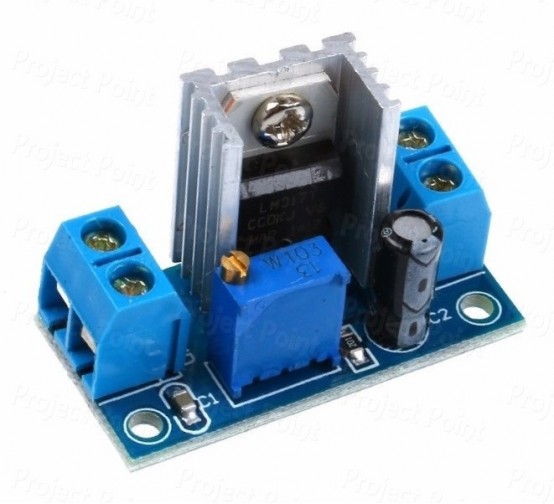 LM317 Adjustable Voltage Regulator Power Supply Module (Min Order Quantity 1pc for this Product)
