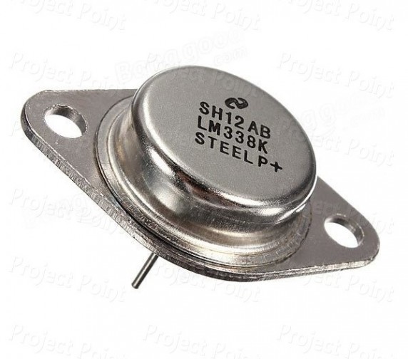 LM338K - LM338 5A Adjustable Voltage Regulator (Min Order Quantity 1pc for this Product)