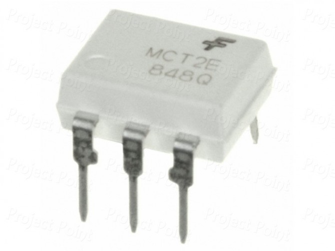 MCT2E - Phototransistor Optocoupler (Min Order Quantity 1pc for this Product)