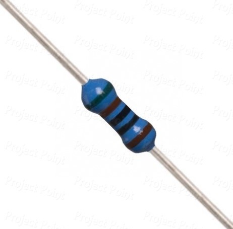 510 Ohm 0.25W Metal Film Resistor 1% - Low Quality (Min Order Quantity 1pc for this Product)
