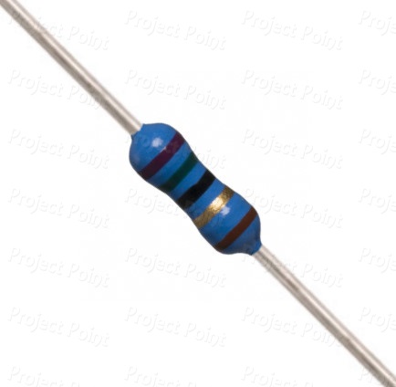 75 Ohm 0.25W Metal Film Resistor 1% - High Quality (Min Order Quantity 1pc for this Product)