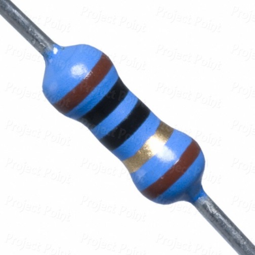 10 Ohm 0.25W Metal Film Resistor 1% - Low Quality (Min Order Quantity 1pc for this Product)
