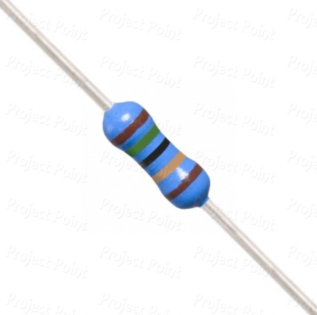 150K Ohm 0.25W Metal Film Resistor 1% - High Quality (Min Order Quantity 1pc for this Product)