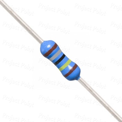 1.8M Ohm 0.25W Metal Film Resistor 1% - Low Quality (Min Order Quantity 1pc for this Product)