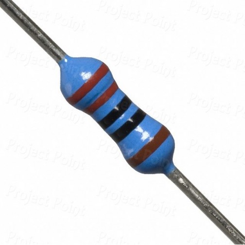 220 Ohm 0.25W Metal Film Resistor 1% - High Quality (Min Order Quantity 1pc for this Product)