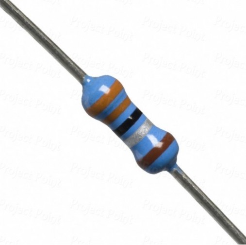 3.3 Ohm 0.25W Metal Film Resistor 1% - High Quality (Min Order Quantity 1pc for this Product)