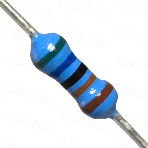 560K Ohm 0.25W Metal Film Resistor 1% - High Quality (Min Order Quantity 1pc for this Product)