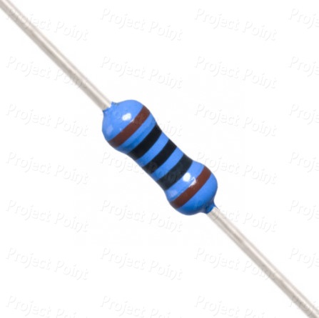 100 Ohm 0.25W Metal Film Resistor 1% - High Quality (Min Order Quantity 1pc for this Product)
