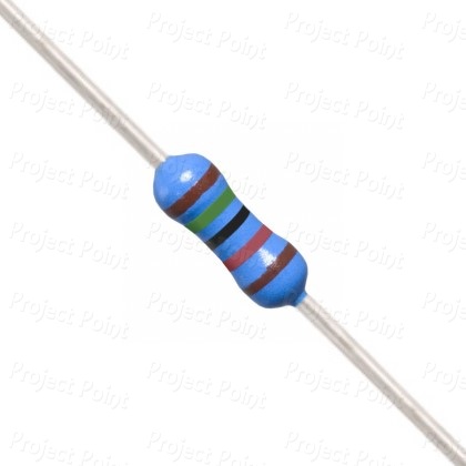 15K Ohm 0.25W Metal Film Resistor 1% - Low Quality (Min Order Quantity 1pc for this Product)