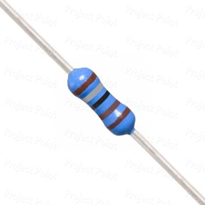1.8K Ohm 0.25W Metal Film Resistor 1% - Low Quality (Min Order Quantity 1pc for this Product)