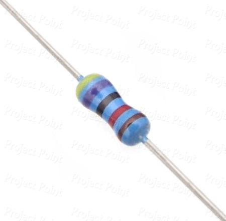 47K Ohm 0.25W Metal Film Resistor 1% - High Quality (Min Order Quantity 1pc for this Product)
