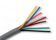 8 Core High Quality Flexible PVC Insulated Round Cable - 1Mtr